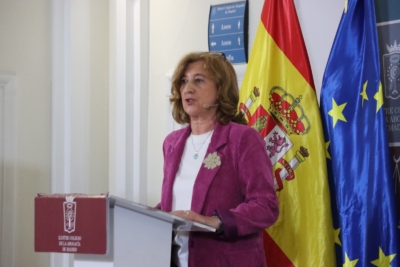 Foro Justicia ICAM, Patricia Rosety, presidenta de ACIJUR, durante su intervención