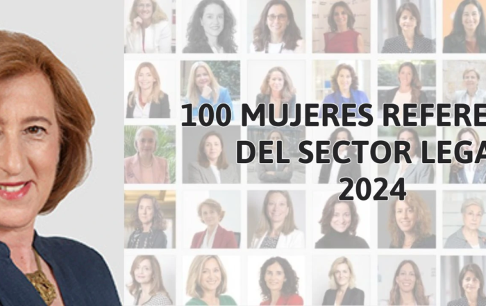 Infografía Portada '100 Mujeres Referentes del Sector Legal, Patricia Rosety